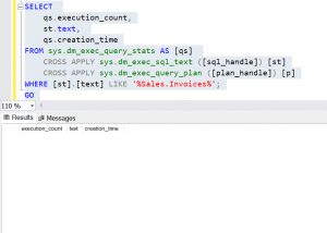 Plan cache after ad hoc query with OPTION (RECOMPILE)