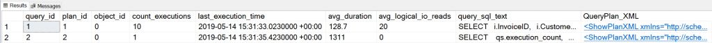 Query Store capturing ad hoc query with OPTION (RECOMPILE)