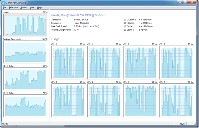 PerfMonitor screenshot PerfMonitor screenshot