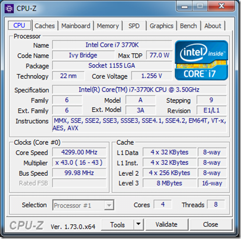 Building a Z170 Desktop System with a Core i7-6700K Skylake