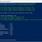 Checking Your Meltdown and Spectre Mitigation Status in Windows