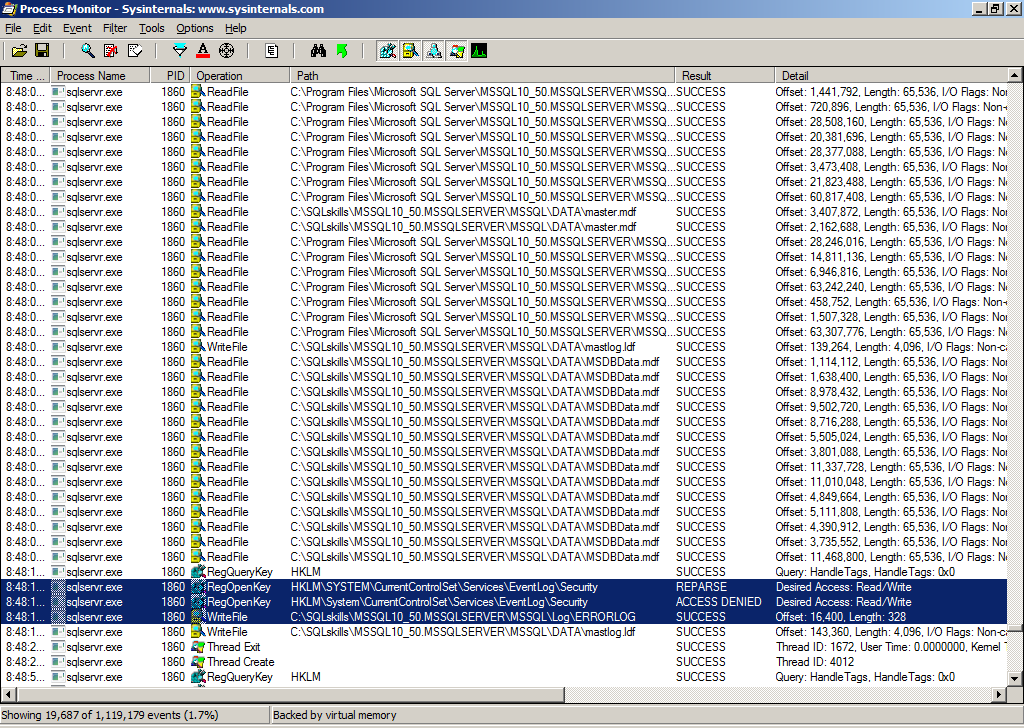 Sql Server Audit Error 334 Writing To Windows Security Log