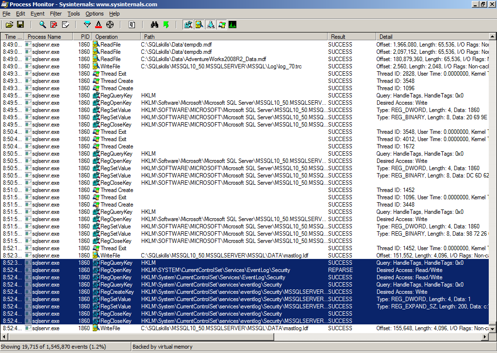 Sql Server Audit Error 334 Writing To Windows Security Log