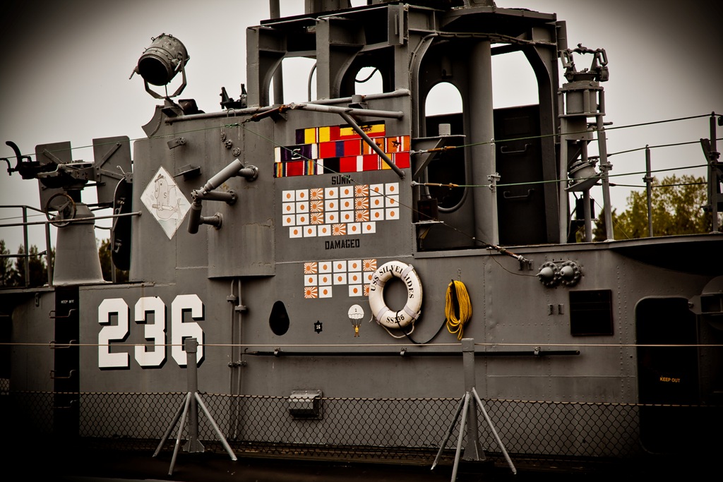 ww2 submarines inside