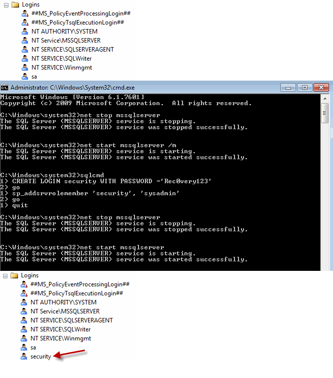 USING SQL SERVER ACCOUNT LOCKOUT FEATURE - Special Topic SA-8