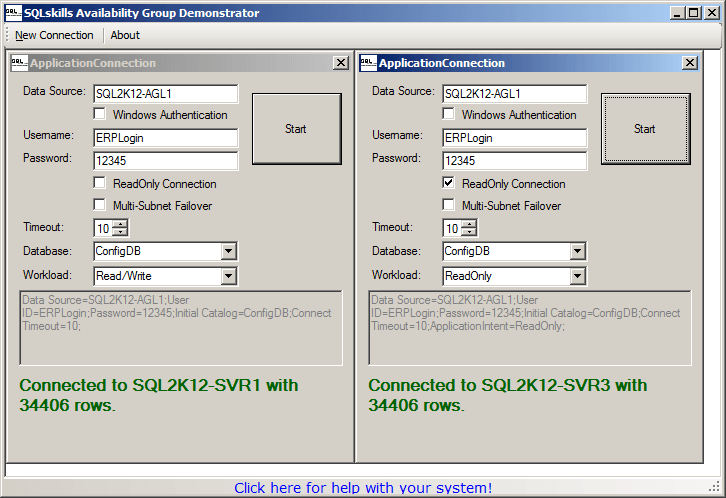 Availability Group Demonstrator